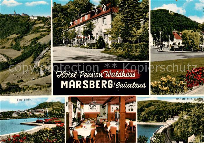 Marsberg Sauerland Hotel Pension Waldhaus Panorama Teilansichten