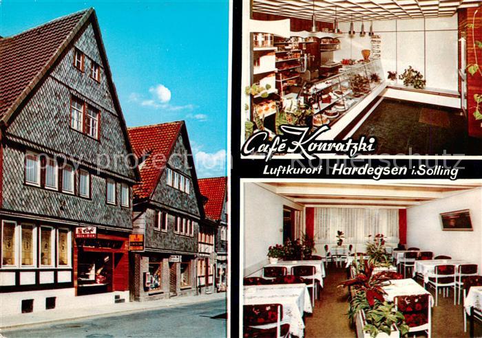 Hardegsen Cafe Konditorei Benno Konratzki Verkaufstheke Gaststube