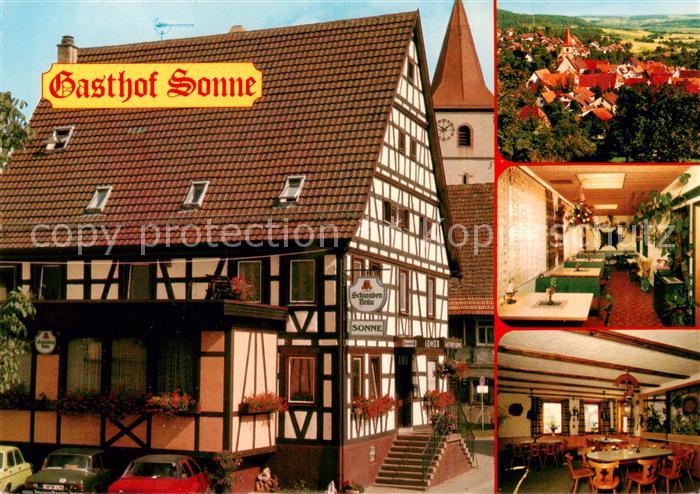 Simmozheim Gasthof Sonne Gastraeume