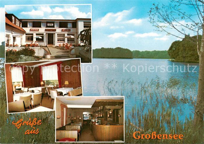 Grossensee Stormarn Oesaus Gasthof Gastraeume Seepartie