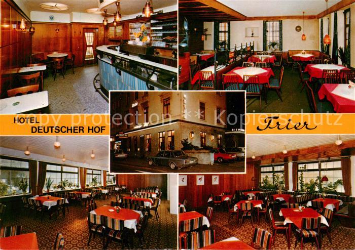 TRIER  CITY Hotel Deutscher Hof Gastraeume Bar