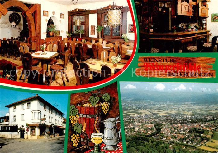 Bad Krozingen Weinstube Winzerstueble Bar Panorama