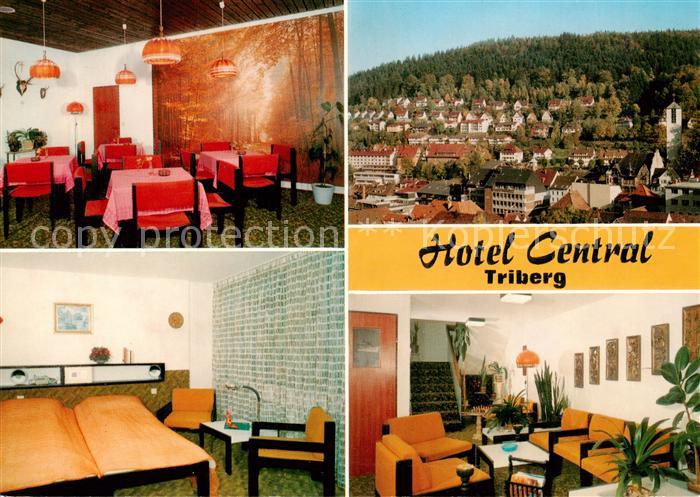 Triberg Hotel Central Gastraeume Zimmer Panorama