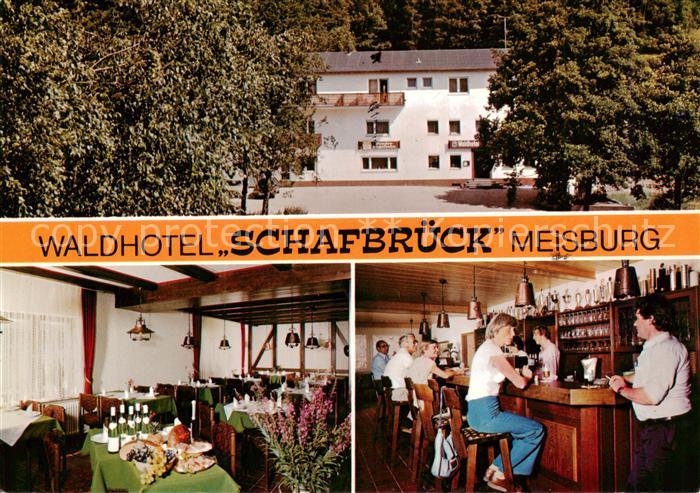 Meisburg Waldhotel Schafbrueck Gaststube Bar