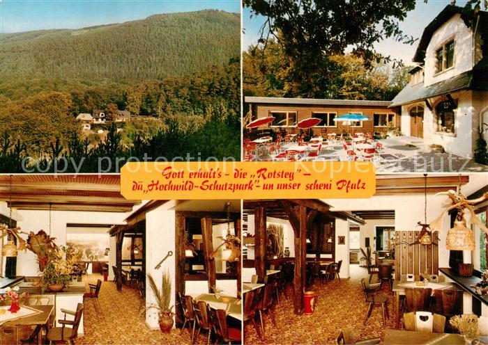 Wachenheim Weinstrasse Forsthaus Rotsteig Terrasse Gastraeume