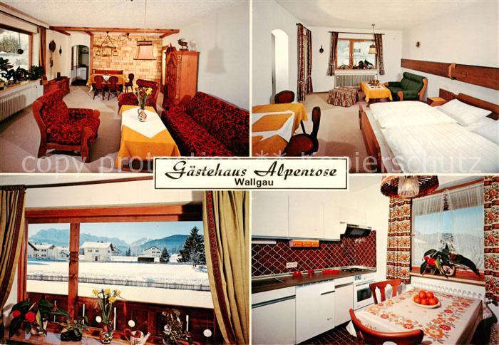 Wallgau Gaestehaus Alpenrose Zimmer Gastraeume