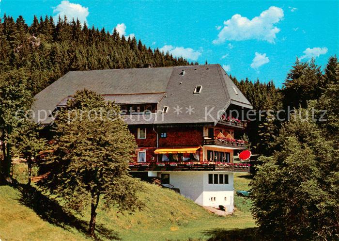 Hornberg Schwarzwald Hoehengasthof Pension Schoene Aussicht