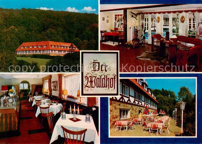 Bad Eilsen Hotel Der Waldhof Gastraeume Terrasse