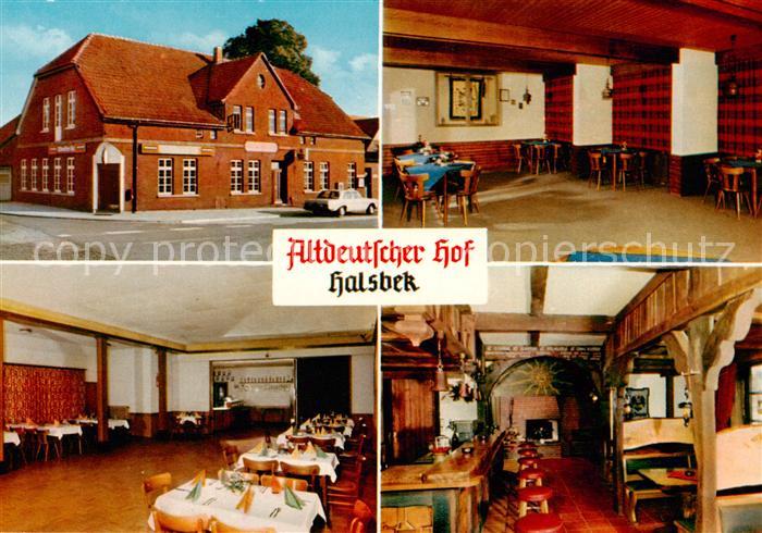 Halsbek Altdeutscher Hof Gastraeume Bar