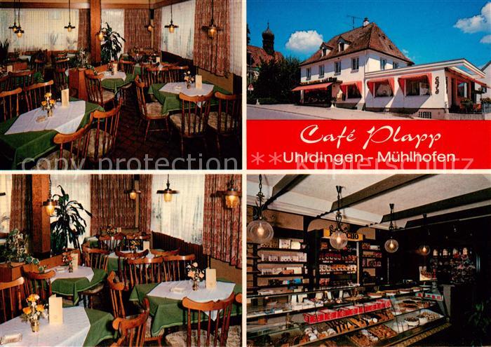 Muehlhofen Uhldingen-Muehlhofen Cafe Plapp Gastraeume Verkaufstheke