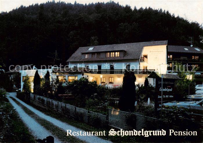 Hornberg Schwarzwald Restaurant Schondelgrund Pension