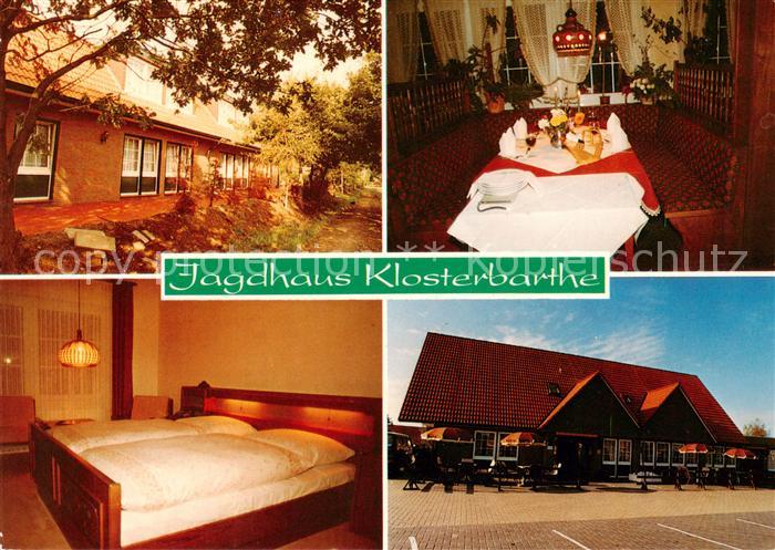 Hesel Ostfriesland Hotel Restaurant Jagdhaus Klosterbarthe Gaststube Zimmer
