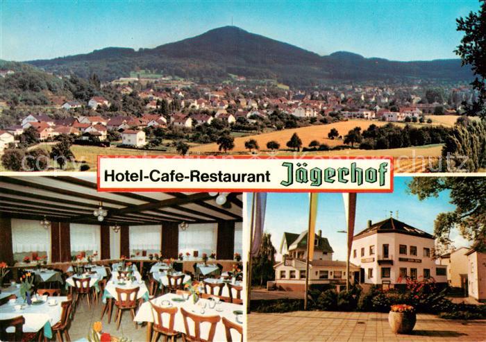 Koenigswinter Hotel Cafe Restaurant Jaegerhof Panorama Gastraum
