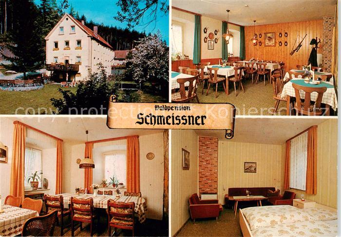 Marktschorgast Waldpension Schmeissner Gastraeume Zimmer