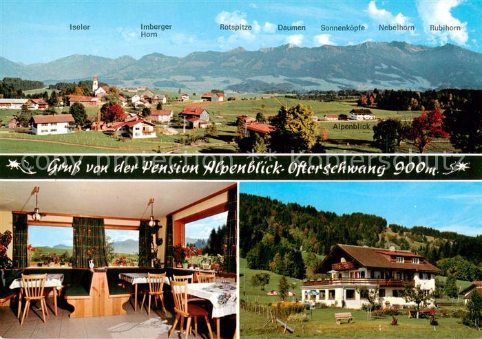 Ofterschwang Panorama Pension Alpenblick Gaststube