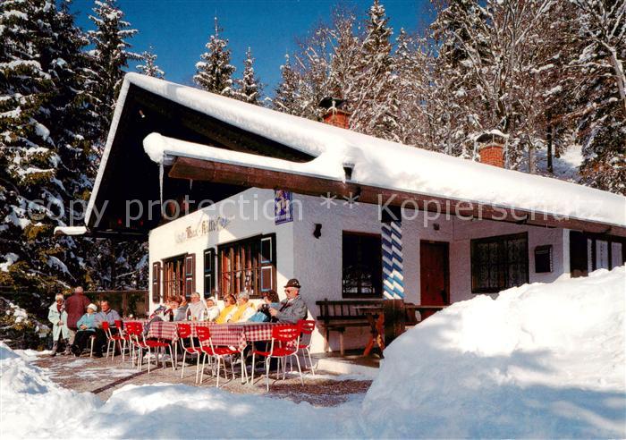 Wallgau Garmisch-Partenkirchen Bayern Berggasthof Maxhuette