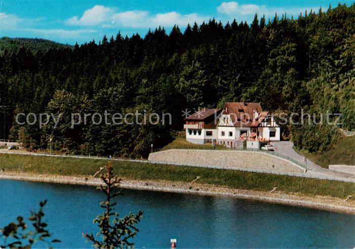 Helminghausen Hotel Pension Cafe Diemelschloesschen Fliegeraufnahme