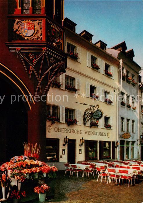Freiburg Breisgau Oberkirchs Weinstuben am Muensterplatz