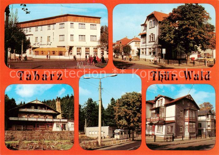 Tabarz Bad Tabarz Hotel Tabarzer Hof Cafe Waldbahn Ferienheim Schweizerhaus Halt