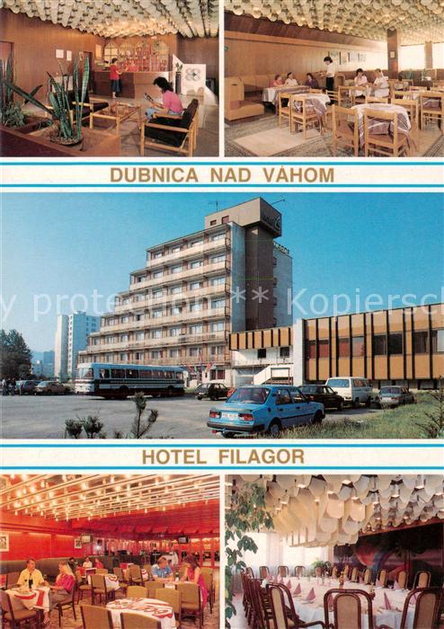 Dubnica nad Vahom SK Hotel Filagor Gastraum Rezeption Festtafel