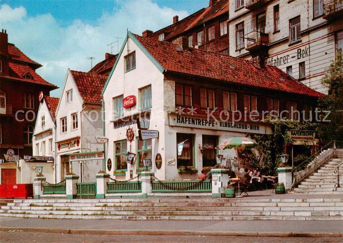 Alt Hamburg An der Hafentreppe