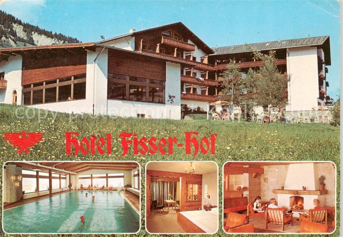 Fiss Tirol AT Hotel Fisser Hof Hallenbad Zimmer Kaminzimmer