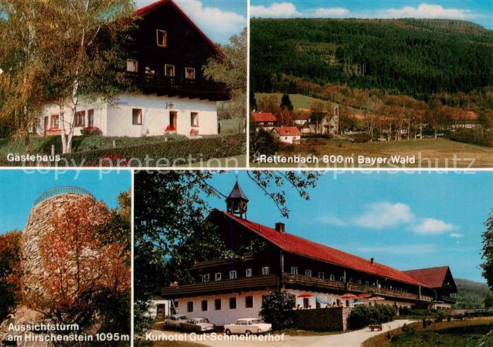 Rettenbach Sankt Englmar Gaestehaus Rettenbach Aussichtsturm am Hirschenstein Ku