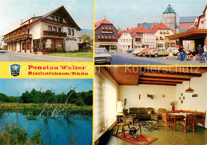 Bischofsheim Rhoen Pension Walter Marktplatz Haus Unterweisenbrunn Weiher