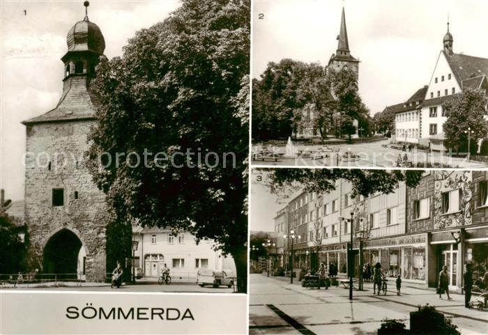 Soemmerda Erfurter Tor Rathaus Am Markt