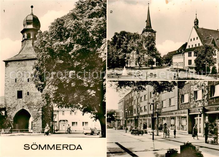 Soemmerda Erfurter Tor Rathaus Am Markt