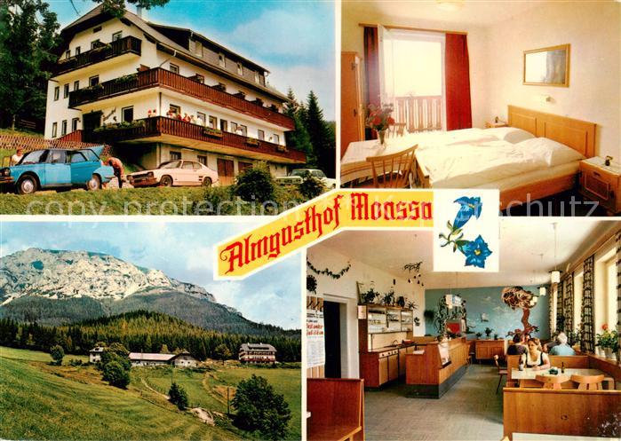 Kapellen Steiermark Almgasthof Moassa Panorama Zimmer Gastraum