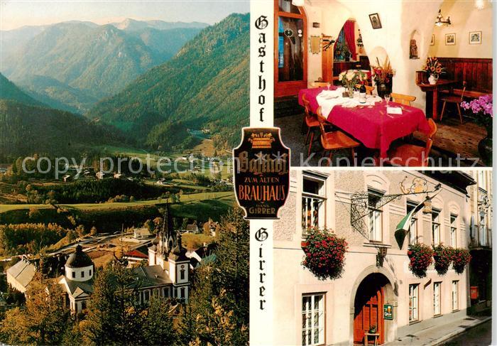 Mariazell  Steiermark AT Panorama Gasthof zum Alten Brauhaus Gaststube