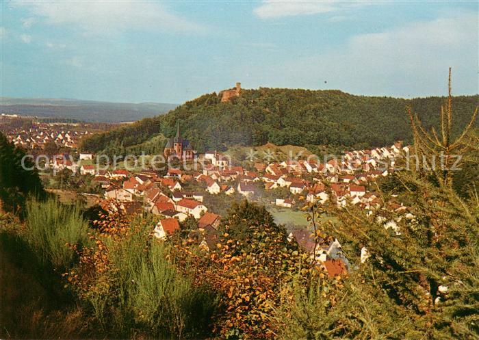 Hohenecken Kaiserslautern Rheinland-Pfalz Panorama Burgruine