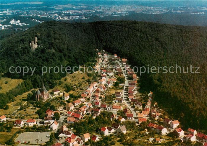 Hohenecken Kaiserslautern Rheinland-Pfalz Fliegeraufnahme