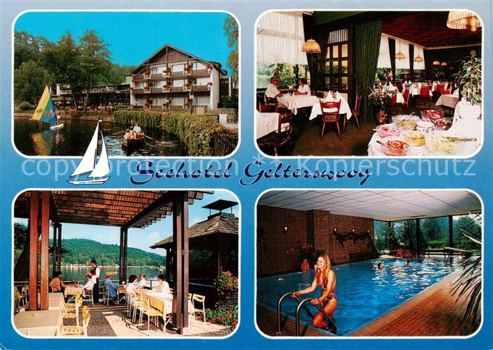 Hohenecken Kaiserslautern Rheinland-Pfalz Seehotel Gelterswoog Gastraum Terrasse