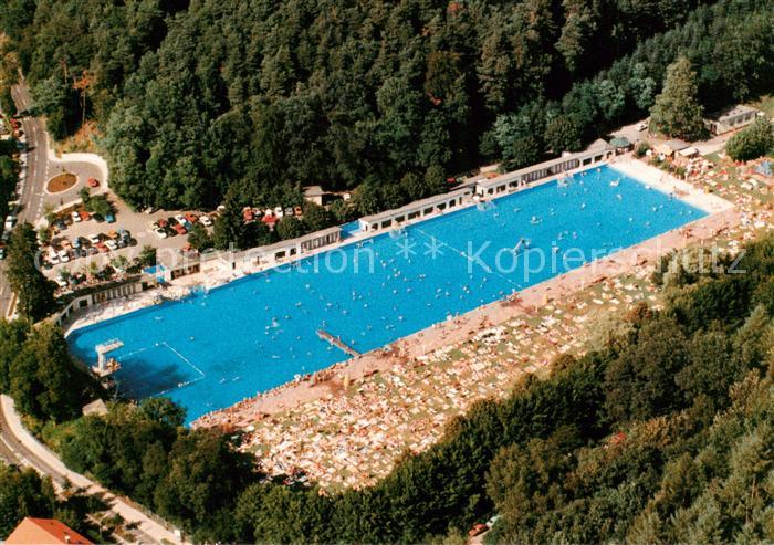 KAISERSLAUTERN CITY Fliegeraufnahme mit Freibad Waschmuehle
