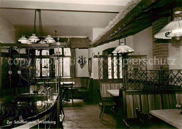 WueRZBURG Bayern Fraenkisches Wein und Fischhaus Schiffbaeuerin