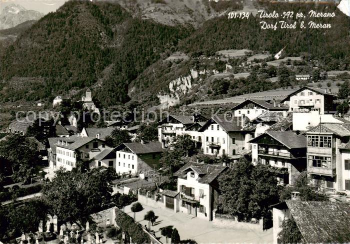 Dorf-Tirol Suedtirol IT Ortsansicht
