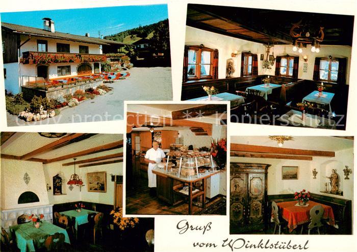 Winkl Fischbachau Cafe Winkelstueberl Gastraeume Kuchentheke