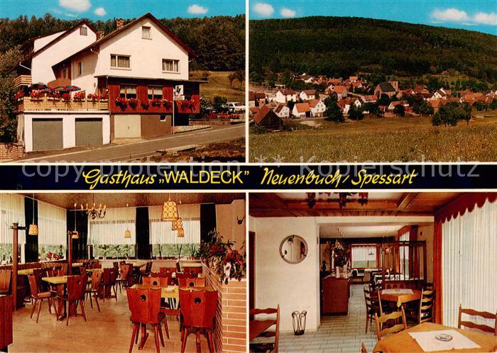 Neuenbuch Gasthaus Pension Waldeck Gastraeume Panorama