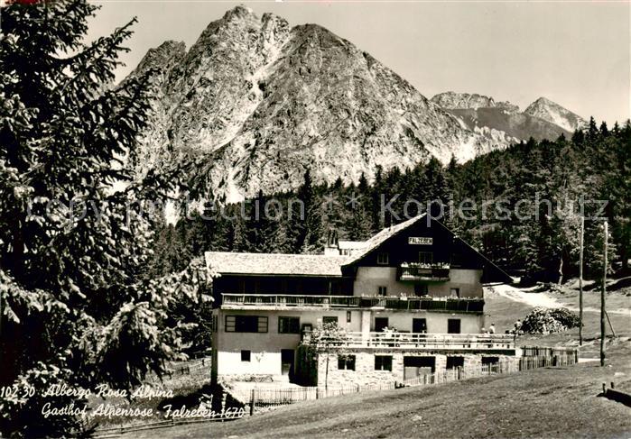 Falzeben Hafling Bozen Suedtirol IT Gasthof Alpenrose