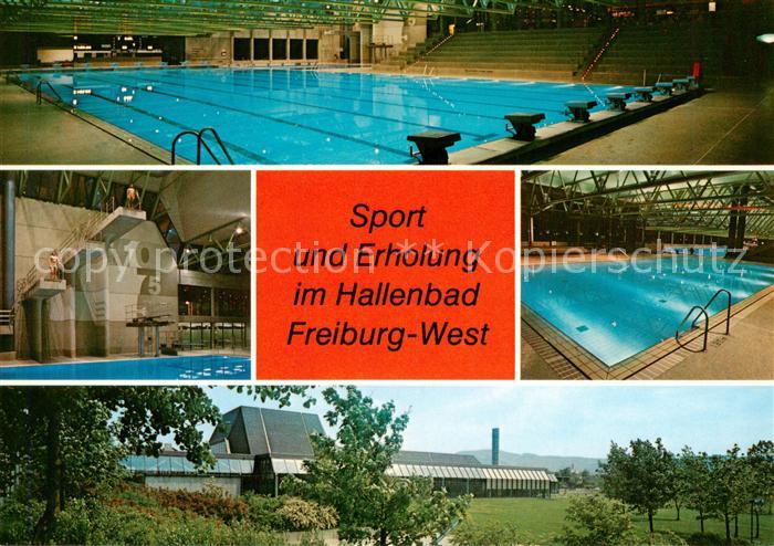 Freiburg Breisgau Hallenfreibad West Details