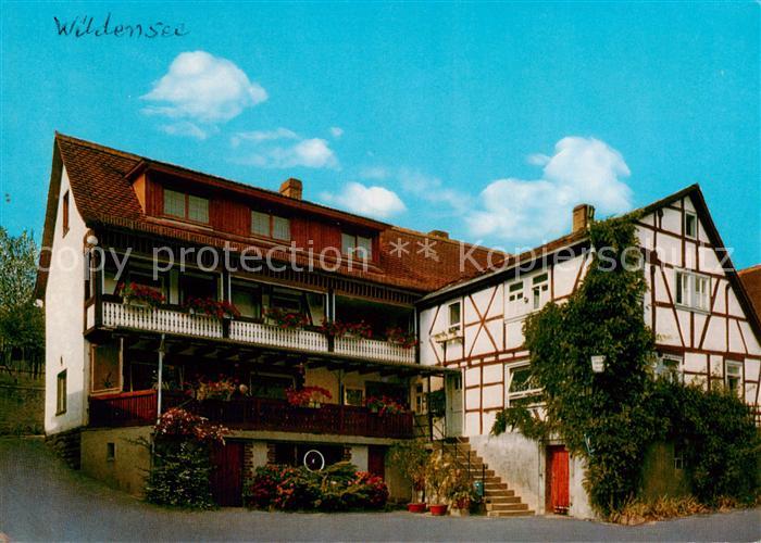Wildensee Unterfranken Gaststaette Pension Dyroff