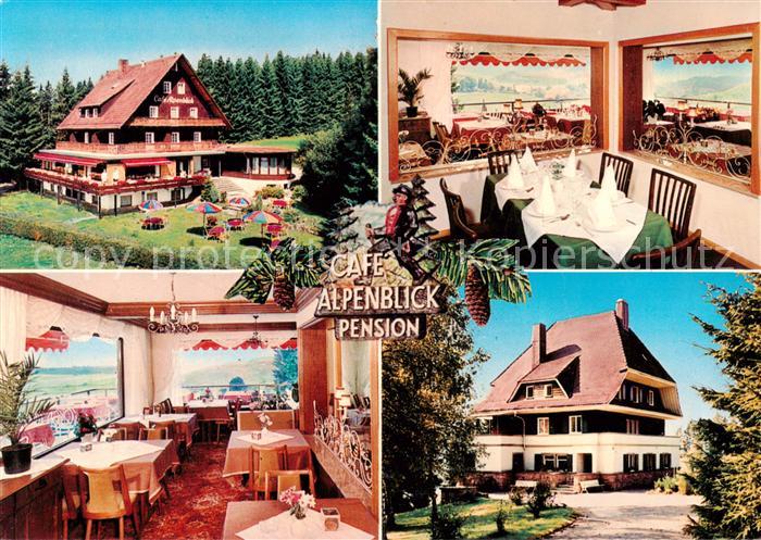 Saig Schwarzwald Cafe Alpenblick Pension mit Gaestehaus Wahlhalde