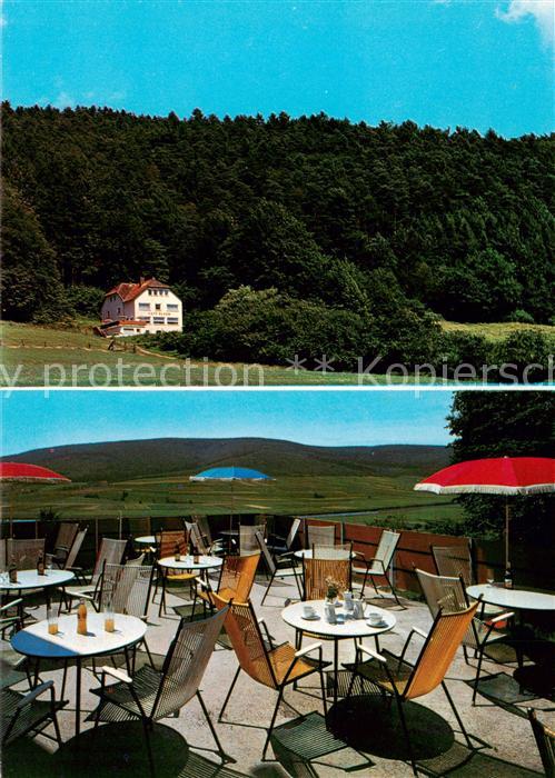 Oedelsheim Cafe Pension Bluhm Terrasse