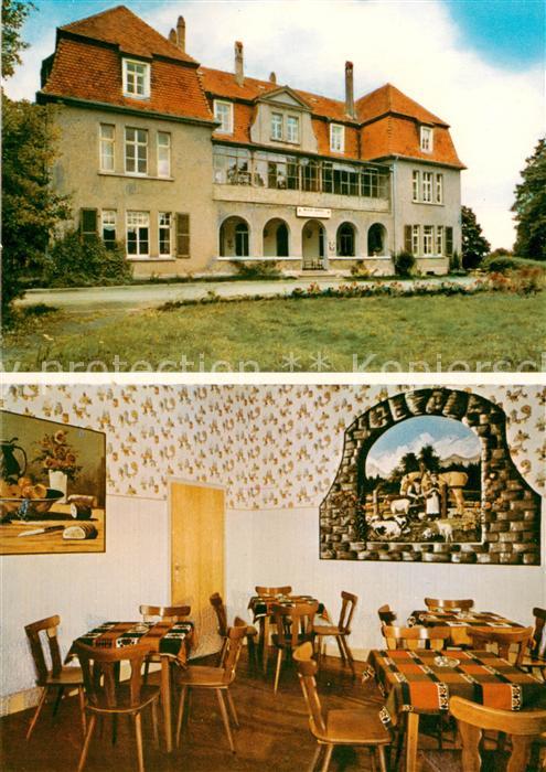 Rockensuess Waldhotel Schloss Rittershain Gaststube