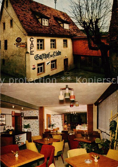 Egloffstein Cafe Gasthof zur Linde Gastraum