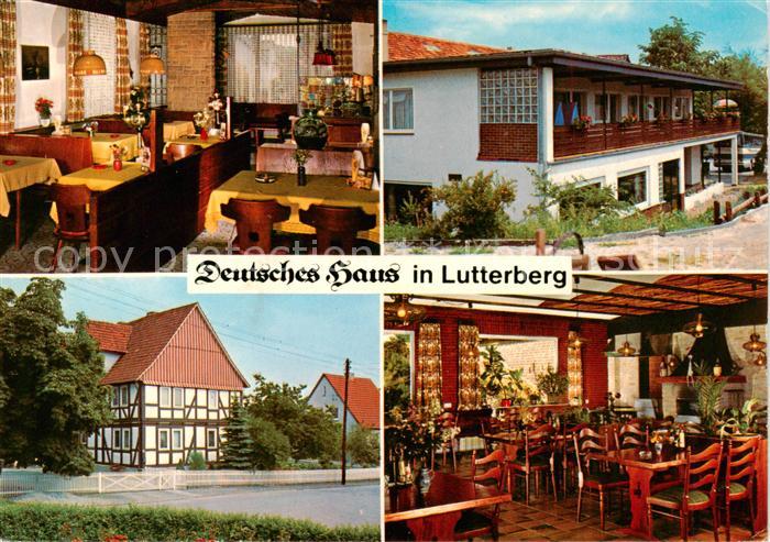 Lutterberg Landgasthof Hotel Deutsches Haus Gastraeume