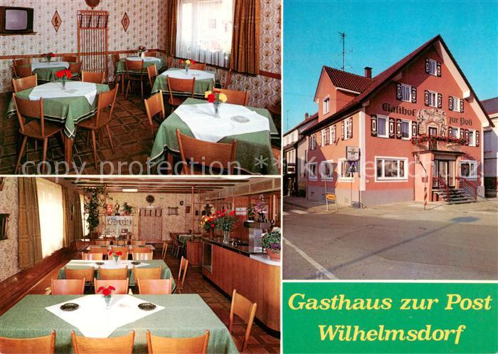 Wilhelmsdorf Wuerttemberg Gasthaus zur Post Gastraeume