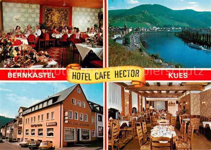 Bernkastel-Kues Berncastel Hotel Cafe Hector Gastraeume Moselpartie